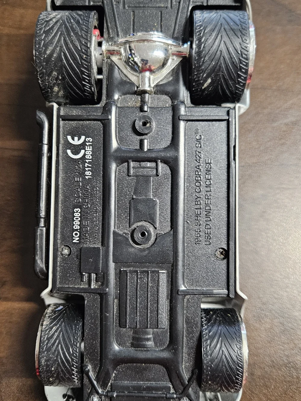 1965 Chalk Gray Shelby Cobra 427 Diecast